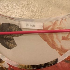 Millau sheer flower dress